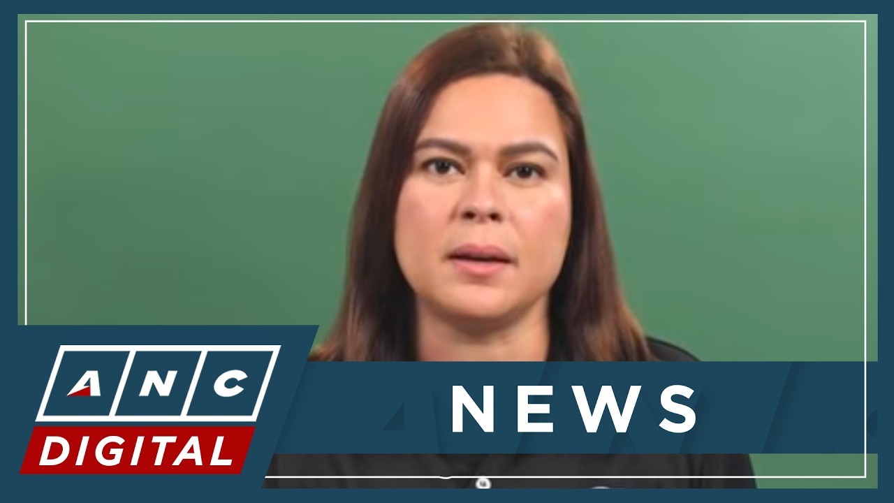 VP Duterte: Father’s arrest a threat to national sovereignty  | ANC