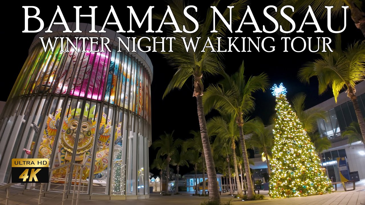 🌙✨🌴 NASSAU, BAHAMAS – WINTER NIGHT WALKING TOUR 🌴✨🌙