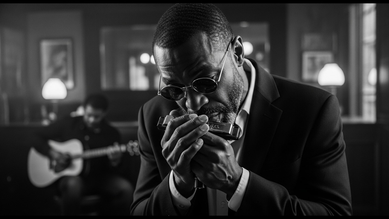 Slow Blues Harmonica Session &ndash; Deep Soulful Blues Bar Mood