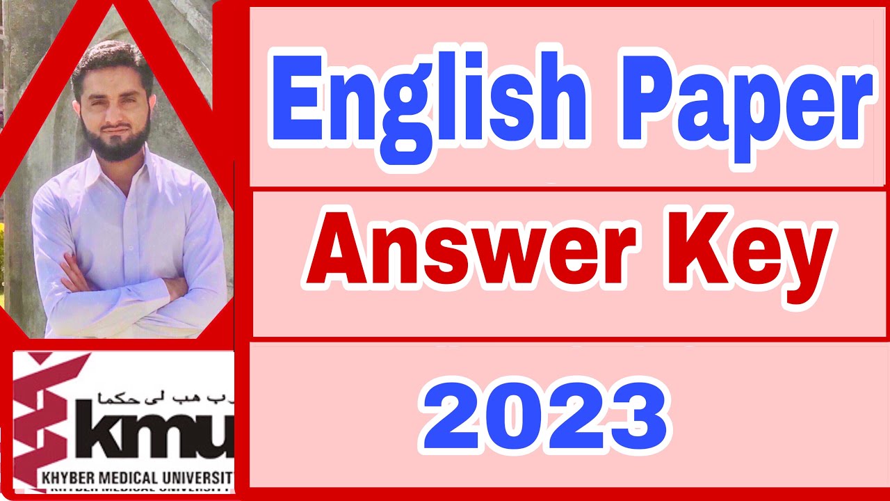 Answer Keys English Paper {KMU} (2023){BSN/Post-RN} Conceptual Nursing Lectures