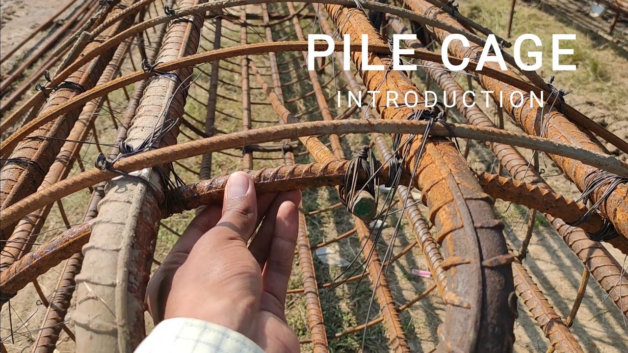 Pile Cage Introduction (Pile Reinforcement) #CivilEngineering#