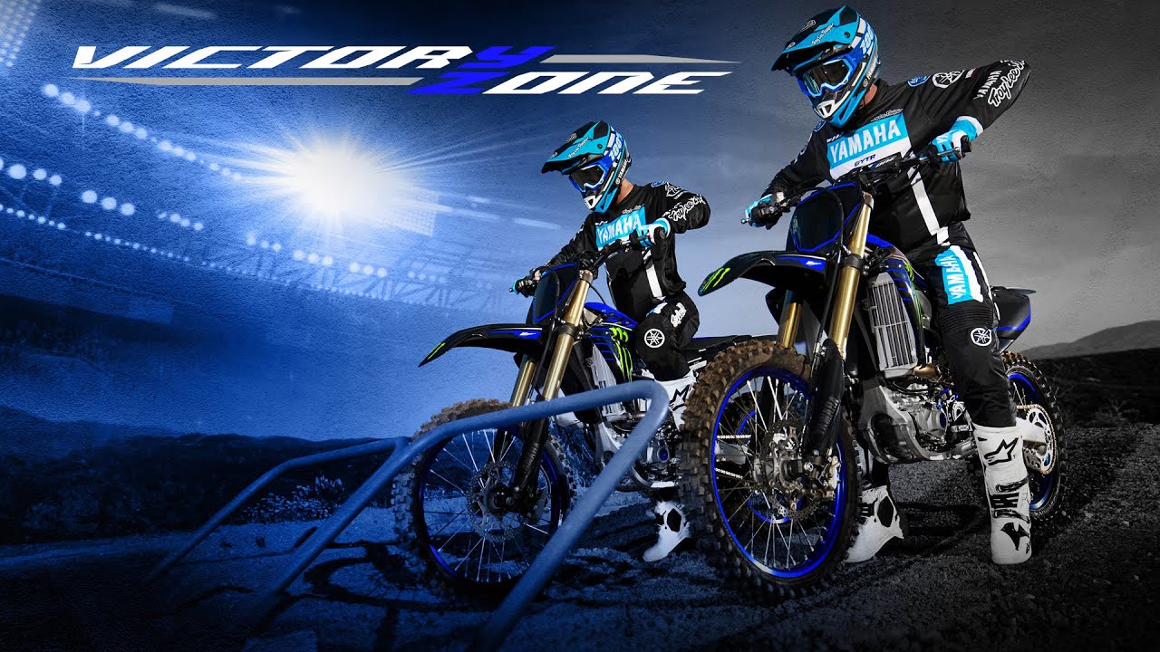 Ride like a Supercross Champion with the Monster Energy® Yamaha Racing Editions