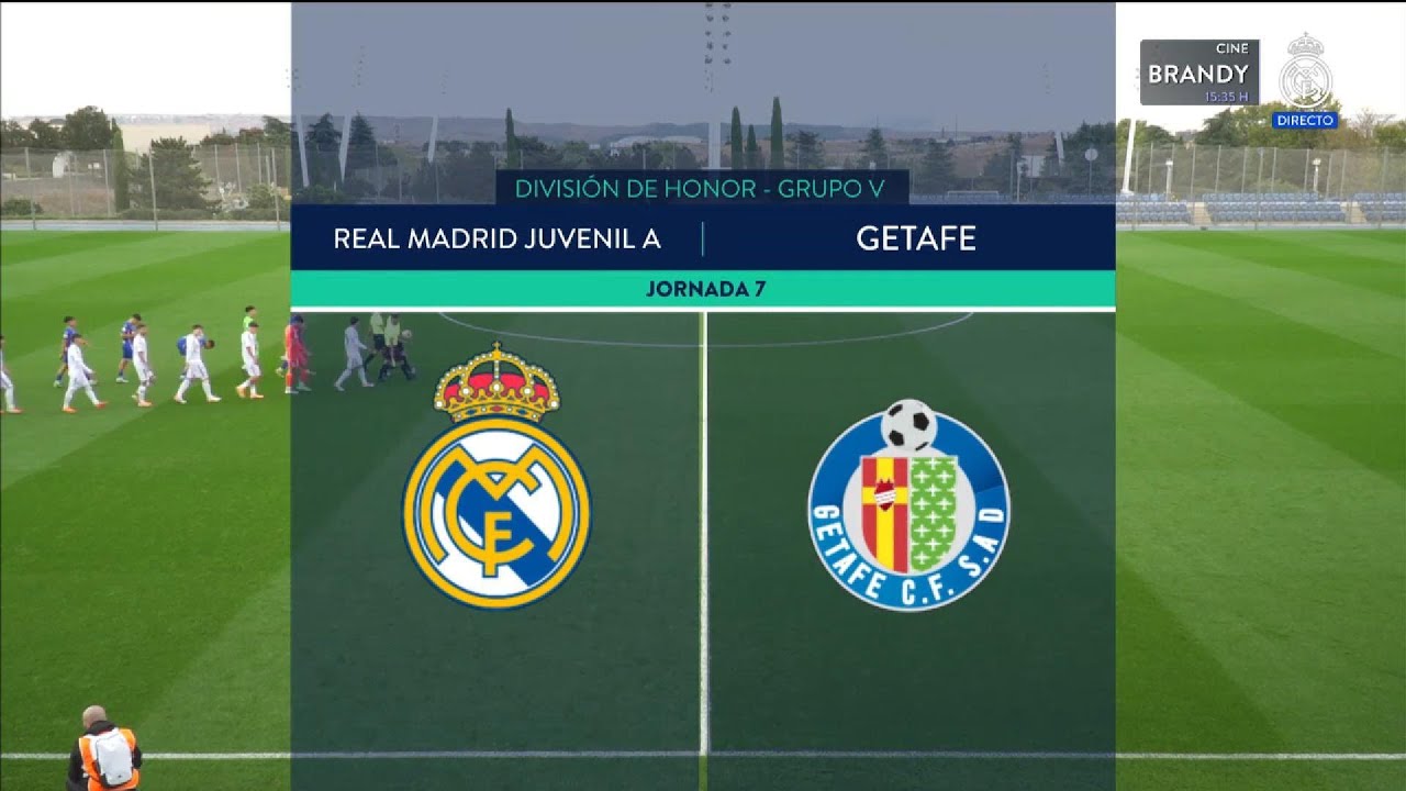 Real Madrid Juvenil A - Getafe (J7 - División de Honor Juvenil) - RMTV