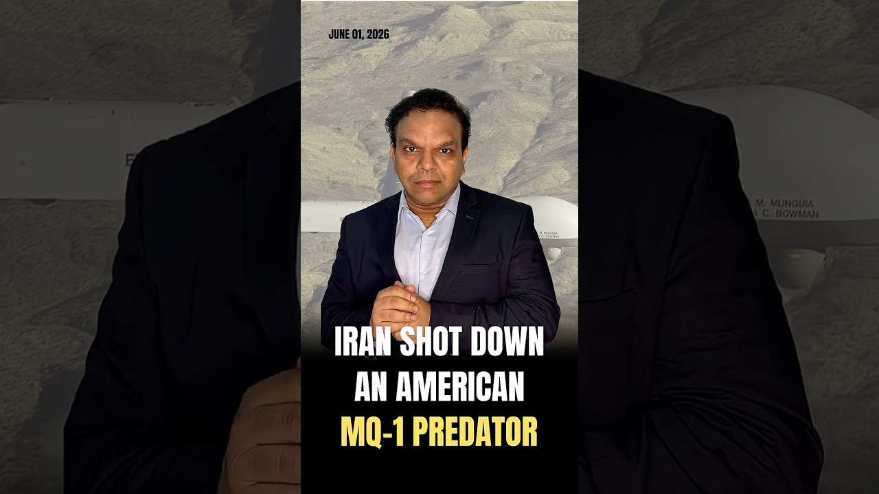 Iran ShotDownAmerican Drone #iran #iranisraelwar #iranwar #trump #missiles #missile #mq9 #mq9reaper