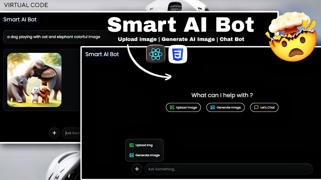 Build Smart AI Bot Using React JS 🔥 | #7 React Projects