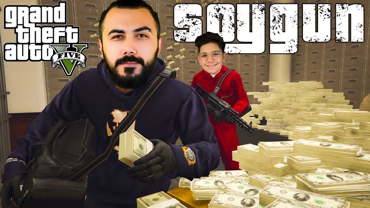 SASUKE İÇİN ARABA SOYGUNU YAPTIK!! EKİPLE GTA V | Barış Can
