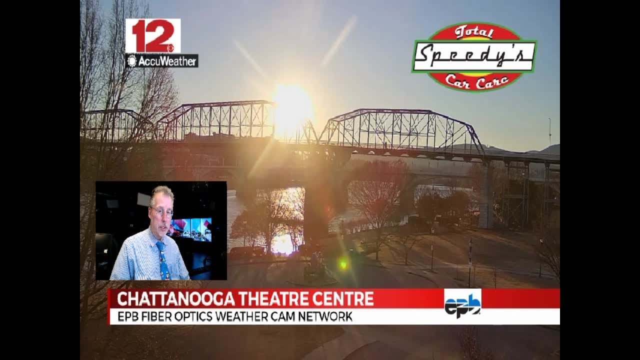WDEF-TV NEWS 12 THURSDAY EVENING FORECAST