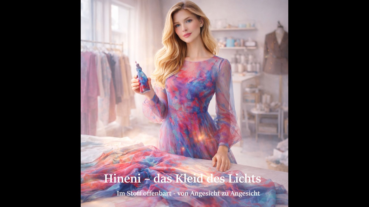 Hineni – Das Kleid des Lichts | Atelier Song zur realen Mode - Von Angesicht zu Angesicht