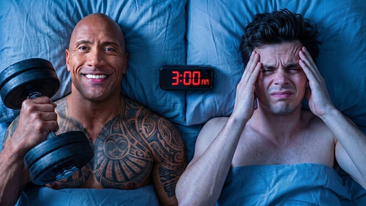 I Tried The Rock's Morning Routine