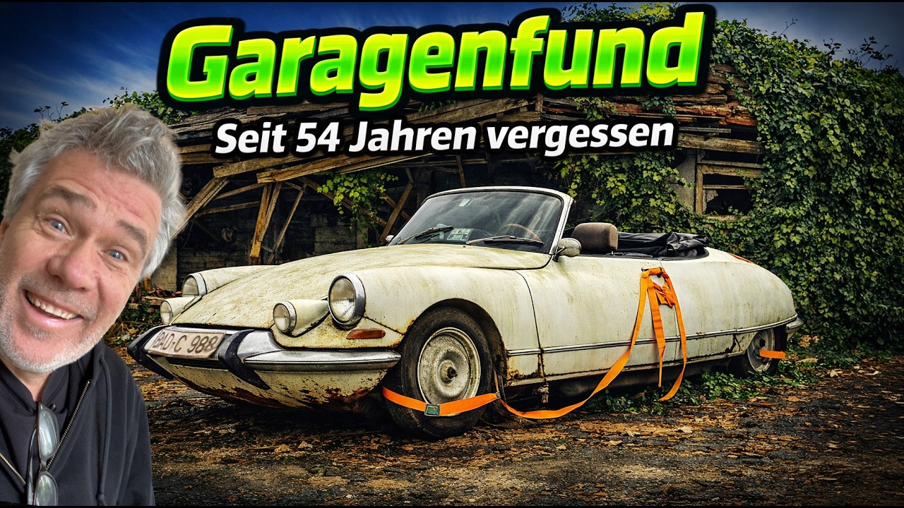 Garagenfund Citroen DS Cabrio. Interview zur spektakulären Bergung.
