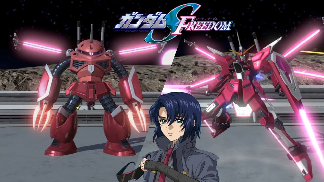 Gundam Battle Mobile. Z’Gok & Infinite Justice Type 2  