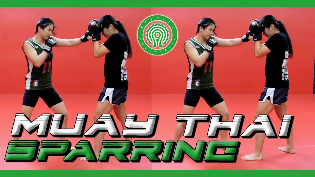 Stamp Fairtex Muay Thai Sparring Drills - Setting up the Low Kick