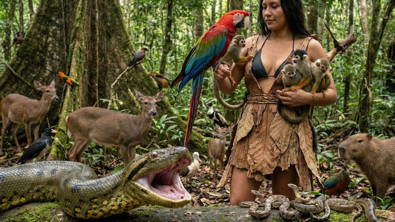 Relaxing Animals of Earth: 4K Wildlife Documentary (Foraging, Eating, & Daily Life)