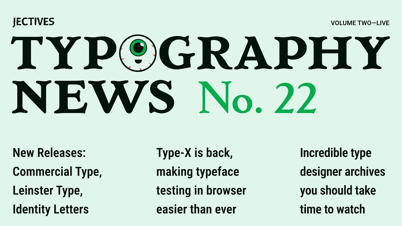 Typography News No. 22