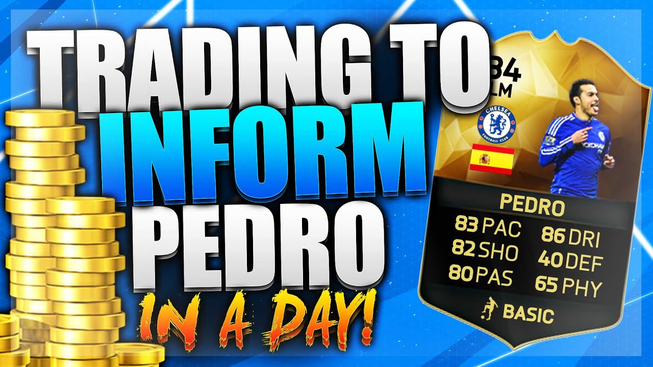 FIFA 16 - Trading To IF Pedro Team In A Day !! - FIFA 16 Ultimate Team Trading
