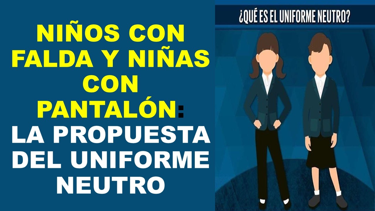Soy Docente: PROPONEN UNIFORME NEUTRO EN TODAS LAS ESCUELAS DEL PAÍS
