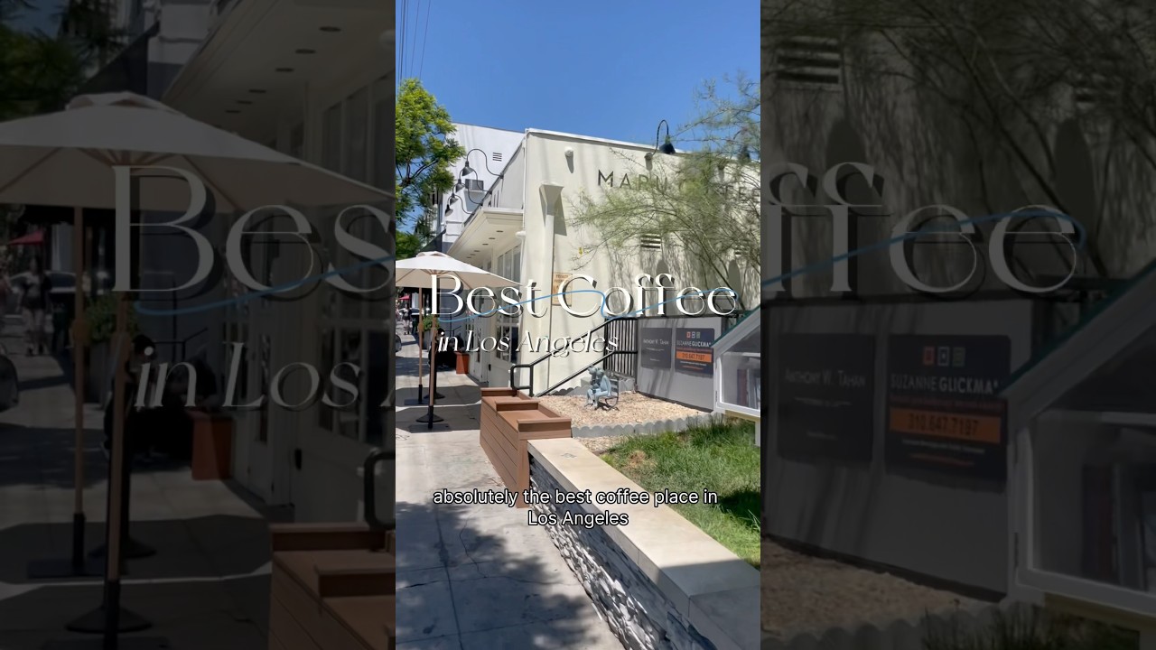 Absolutely the best coffee place in Los Angeles - Maru Coffee #marucoffee #lafood #losangeles