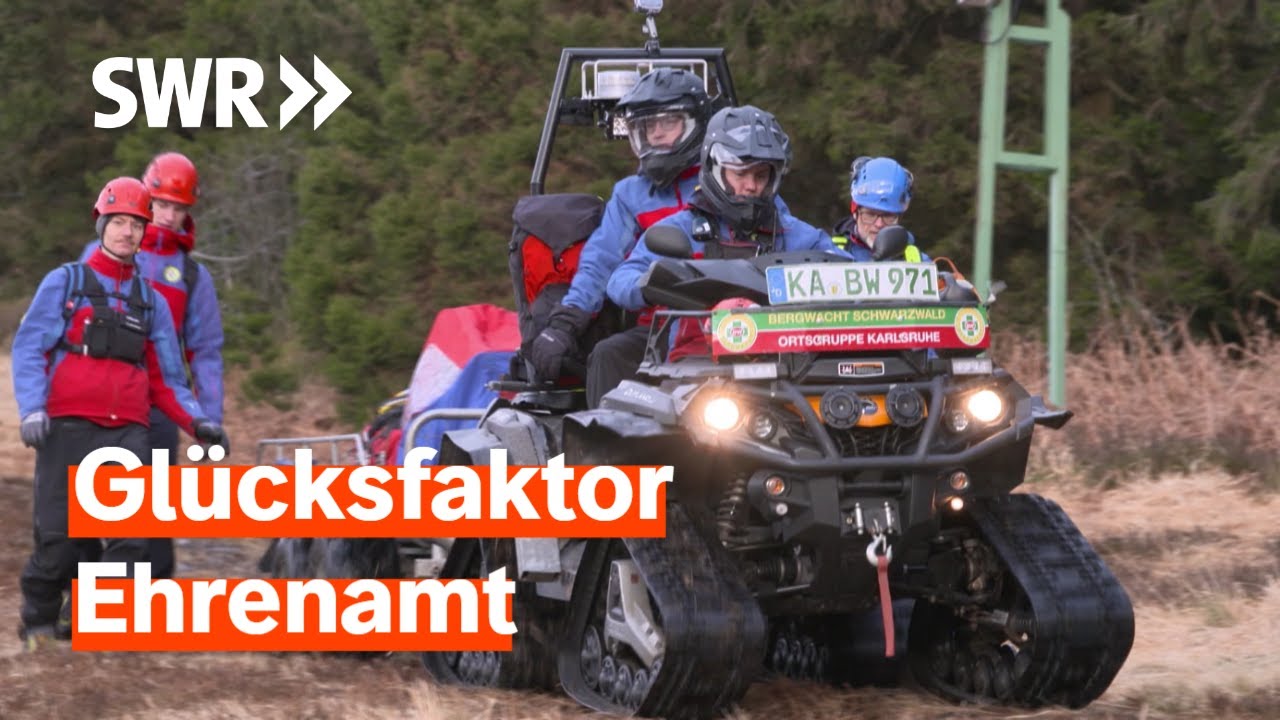 Ehrenamtliche wie bei der Bergwacht halten die Gesellschaft zusammen | Zur Sache! Baden-Württemberg