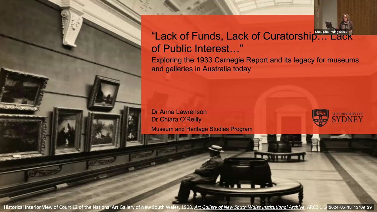 Presentation One: The 1933 Carnegie Report: background and overview