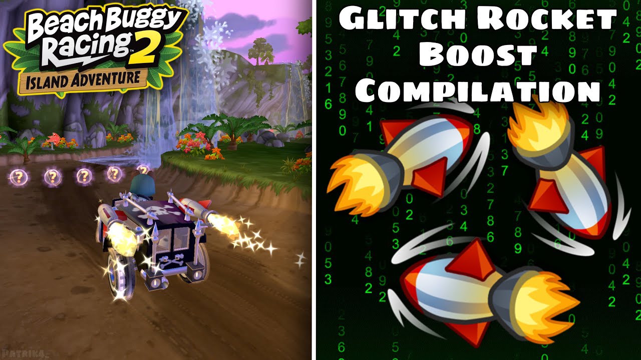 Rocket Boost Glitch But In Beach Buggy Racing 2: Island Adventure • #PatrickBrokeBBR2