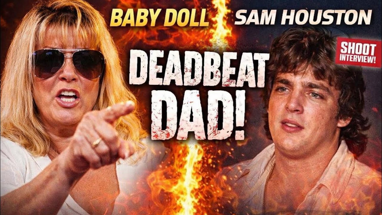 🔥 “The Perfect 10 Tells It Like It Is: Baby Doll Calls Out Sam Houston as a Deadbeat Dad” 🔥