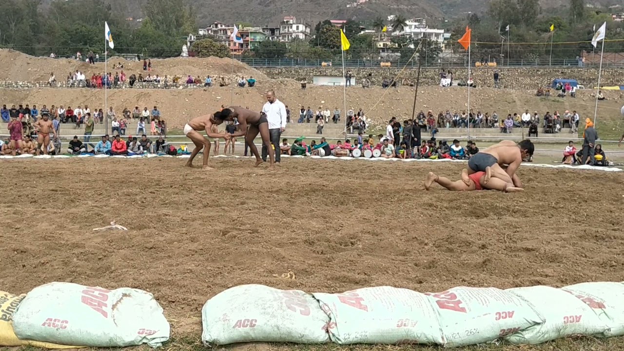 #2 Bilaspur Nalwari Mela की शानदार kushti || bilaspur dangal