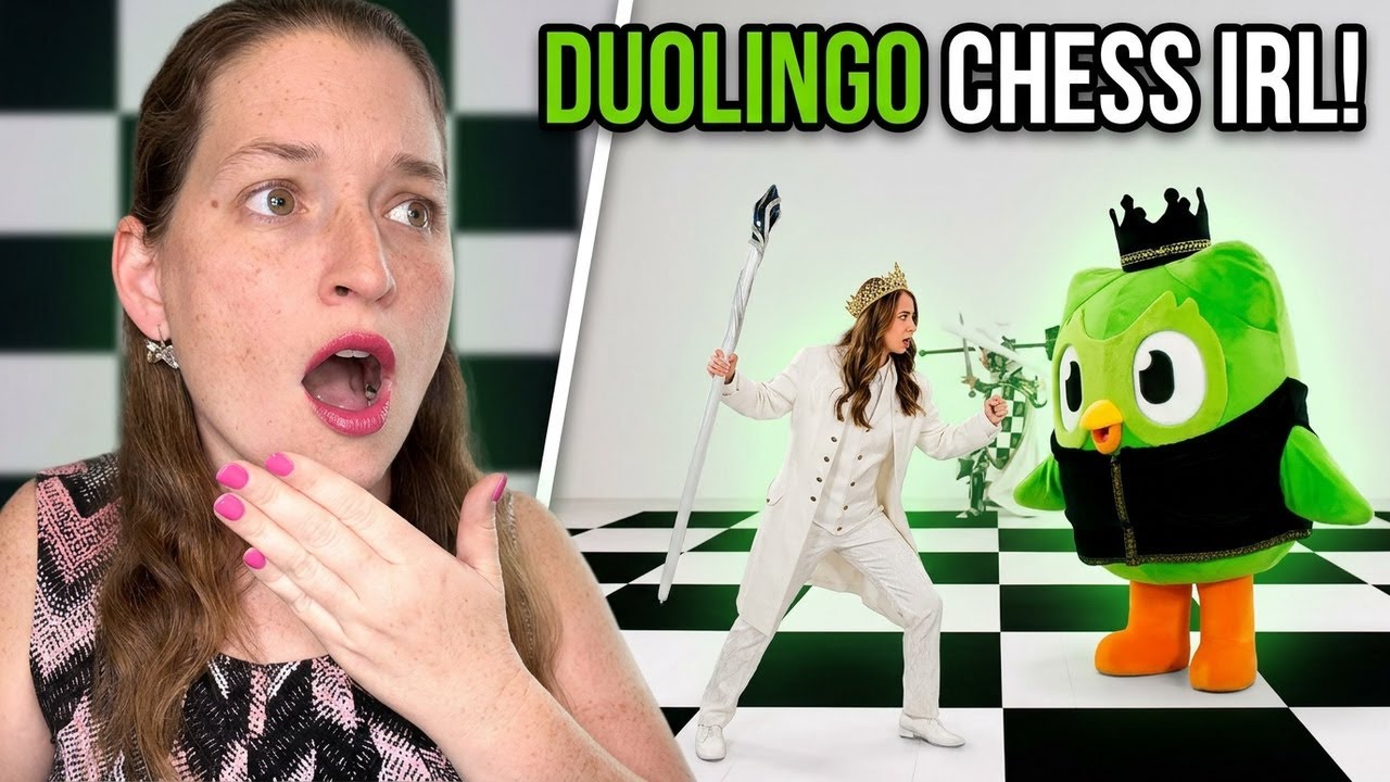 Duolingo Chess In Real Life ‪@shilohandbros REACTION!