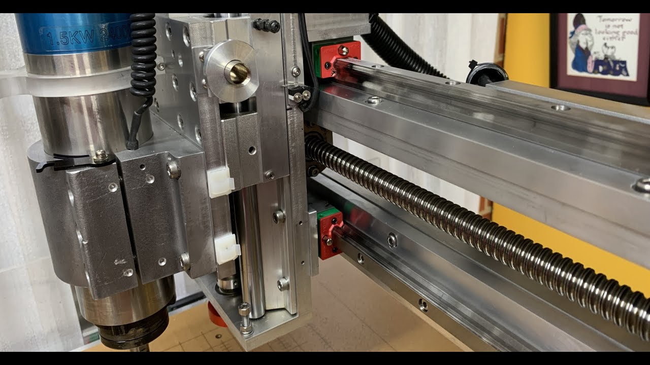 Upgrading my CNC Router from Round Linear Rails to HIWIN Square Rails