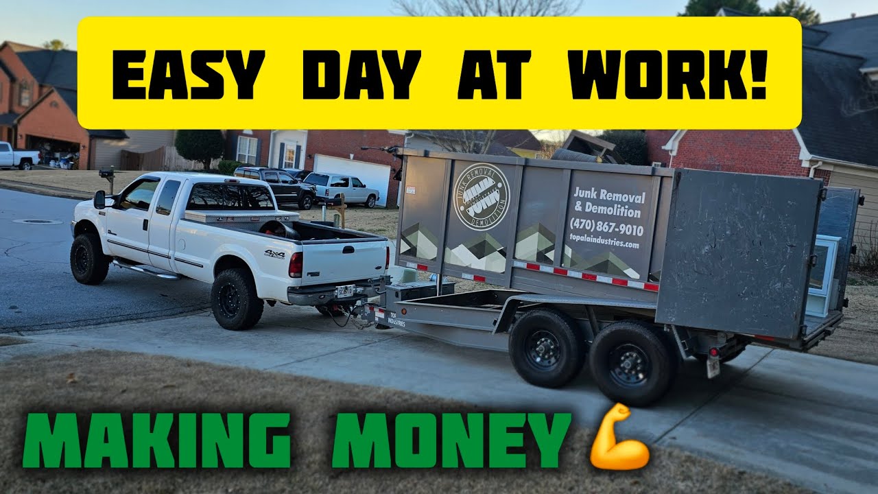 We Got 3 Junk Removal Jobs On The Schedule Today! Is It Worth Giving Discounts?