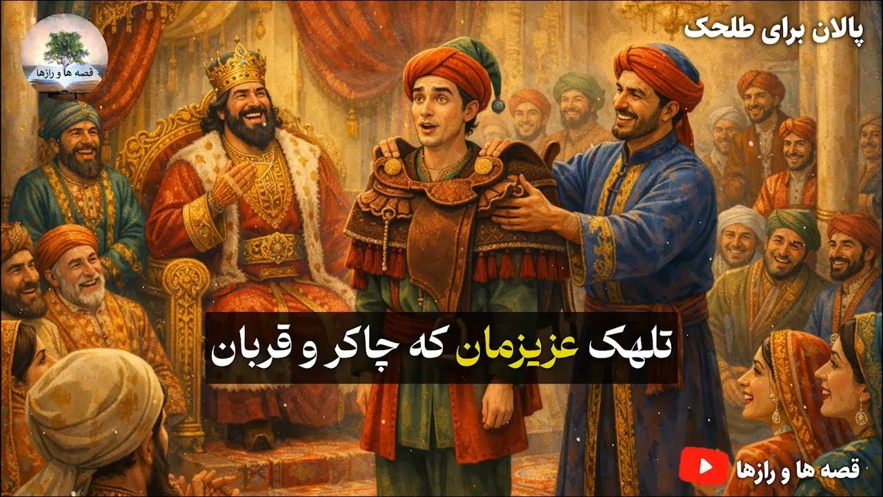 پالان برای طلحک ـ داستان زیبا و خنده دار و کهن