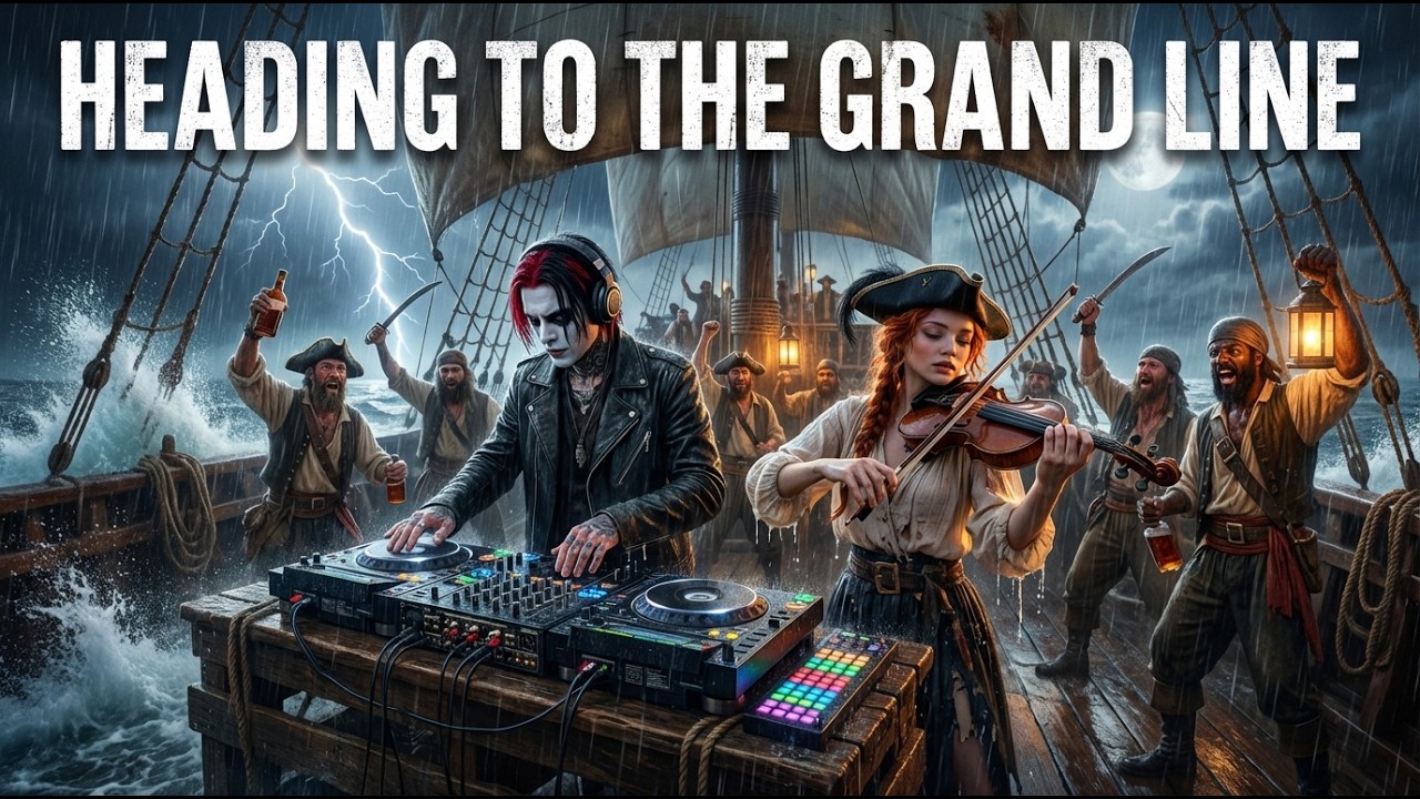 Pirate Dark Trance Fusion 2026 ☠️ Celtic Violin & Electronic Duo on the High Sea