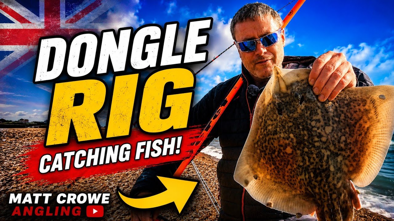 🎣 Рыбалка с Dongle Rig | Успех на галечном пляже Саффолк!