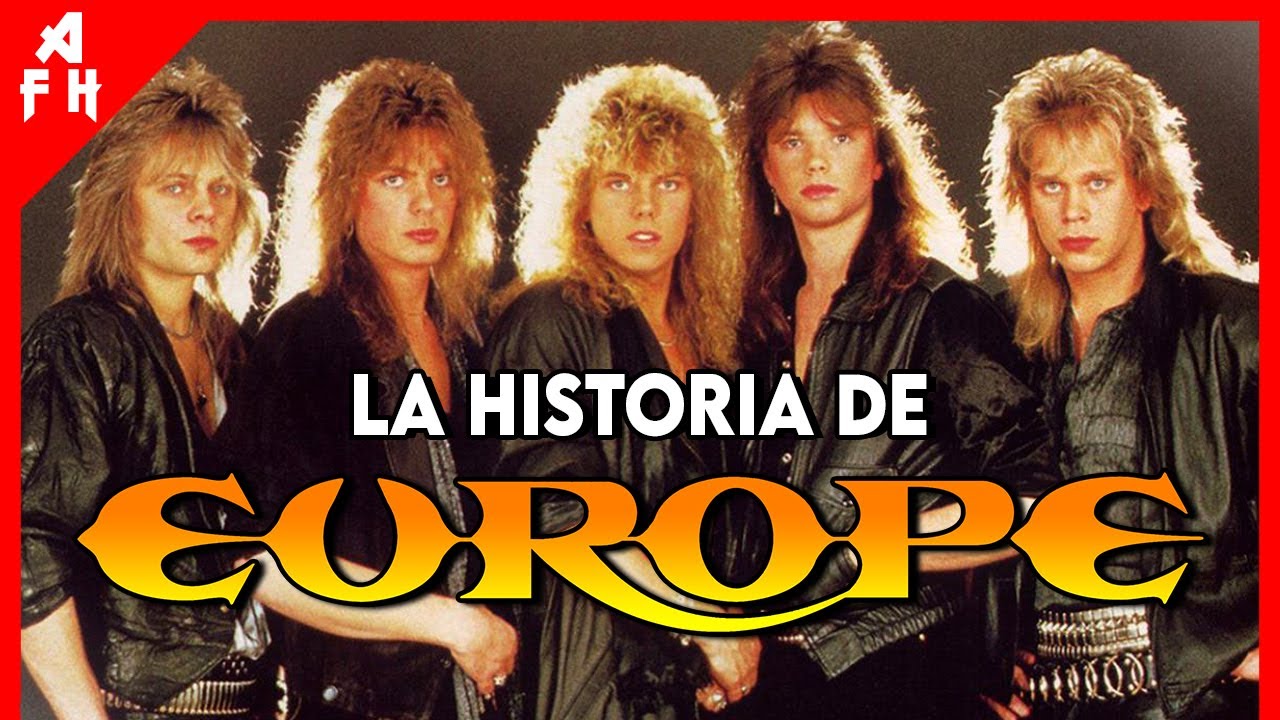 EUROPE: Los ídolos Suecos del GLAM METAL