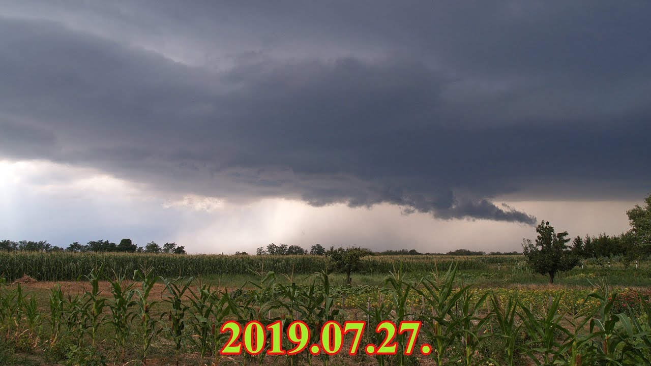 │2019.07.27.│Szupercella, zivatarok│Supercell, Thunderstorms│