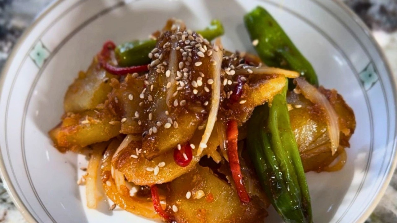 How Korean Moms Make Braised Potatoes 감자조림