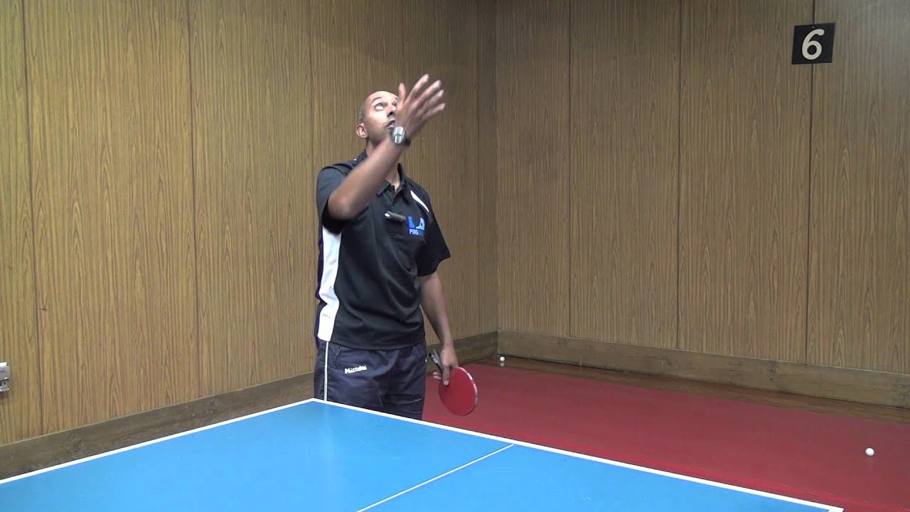Jun Mizutani High Toss Serve | Table Tennis | PingSkills