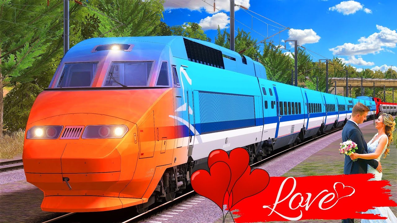 Auftrag: Liebe - Hochzeit im TGV Réseau | TRAIN SIMULATOR 2020 | Marseille - Avignon LGV