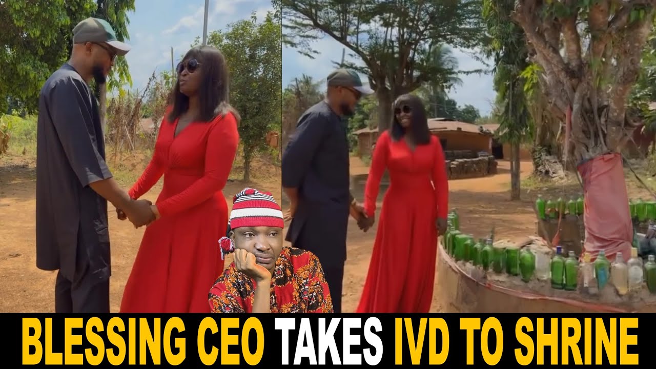 Blessing CEO Takes IVD To Her Father's Juju Shrine