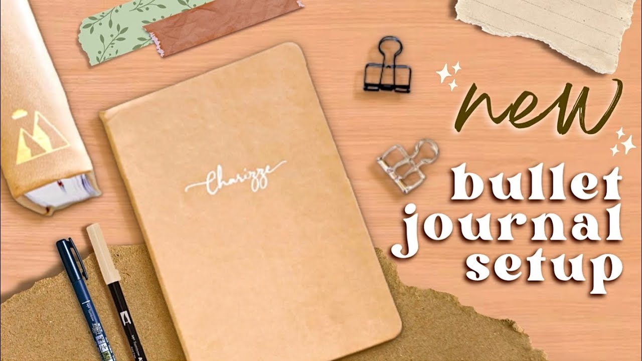 Starting a *New* Bullet Journal &bull; My 2021 Bullet Journal Setup