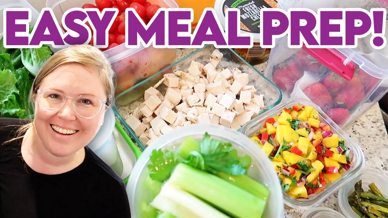 💫 How to Meal Prep: The QUICK & EASY Way! @Jen Chapin