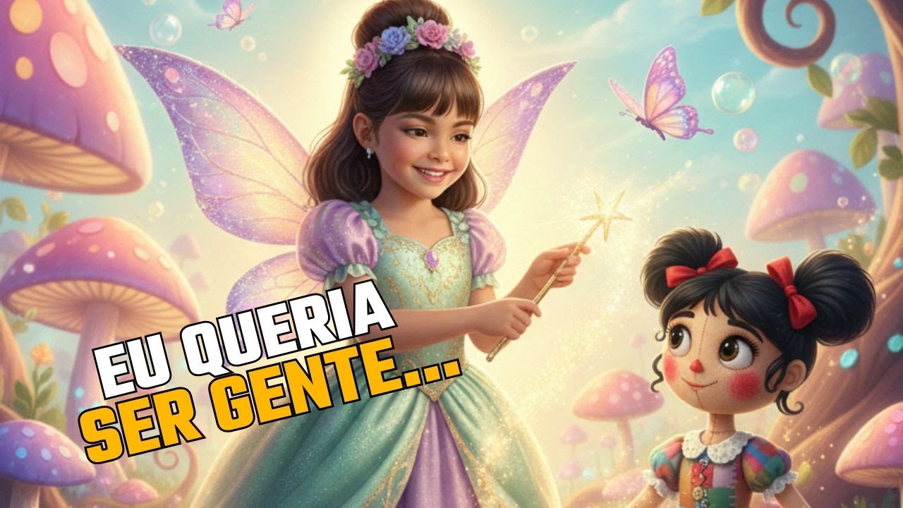 A História da Boneca que Aprendeu a se Aceitar ✨🪆