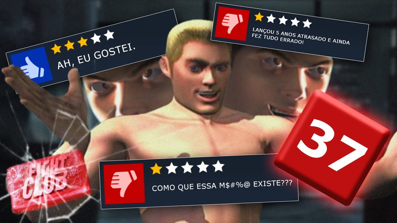 CLUBE DA LUTA de PS2 é PURA ESQUIZOFRENIA | FIGHT CLUB