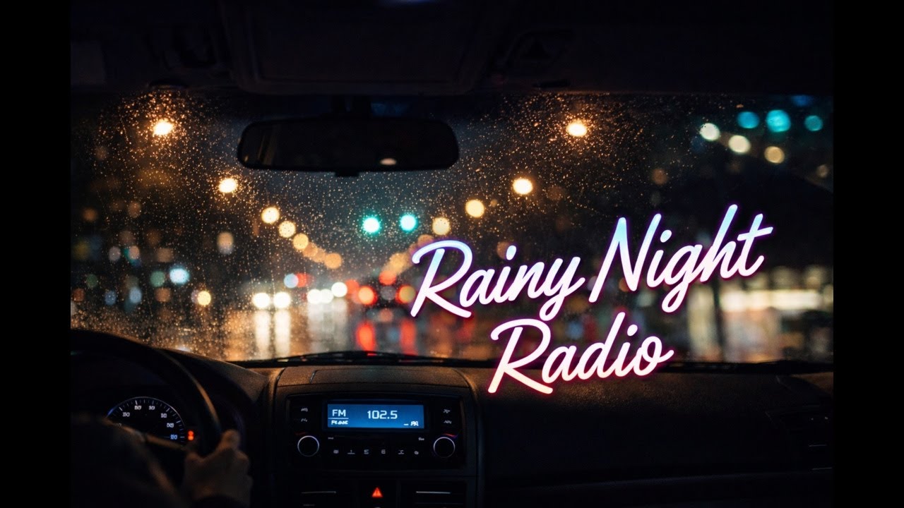 오늘을 내려놓는 밤의 라디오 | Rainy Night Midnight Radio | 夜に流れる静かなラジオ