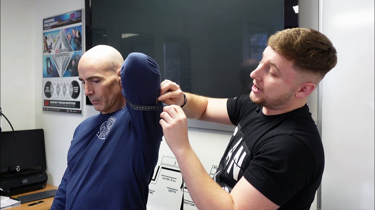 Santi Drysuits Part 1 - Taking Measurements