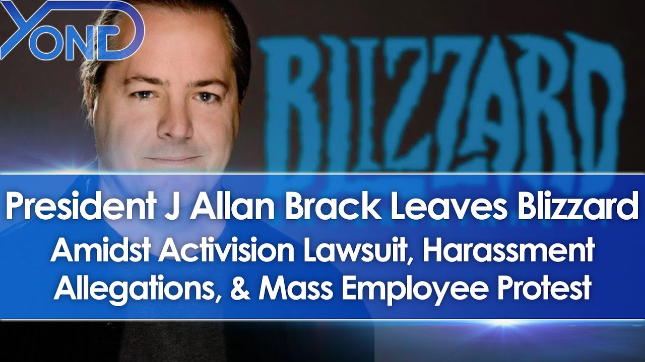 President J Allen Brack Leaves Blizzard Amidst Activision Lawsuit, Harassment Reports, & Protests