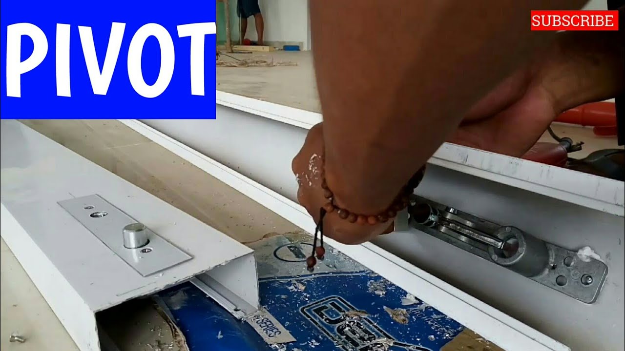 CARA MEMASANG ENGSEL PIVOT PINTU