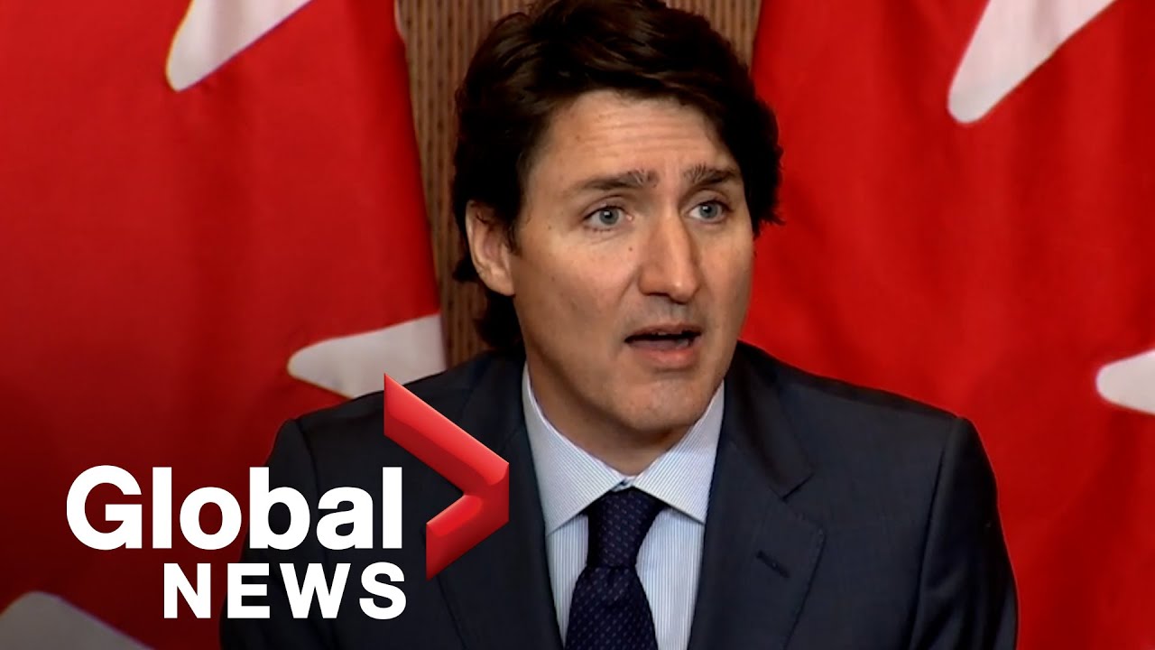 Canada's support of Ukraine rooted in keeping peace, supporting people: Trudeau | FULL