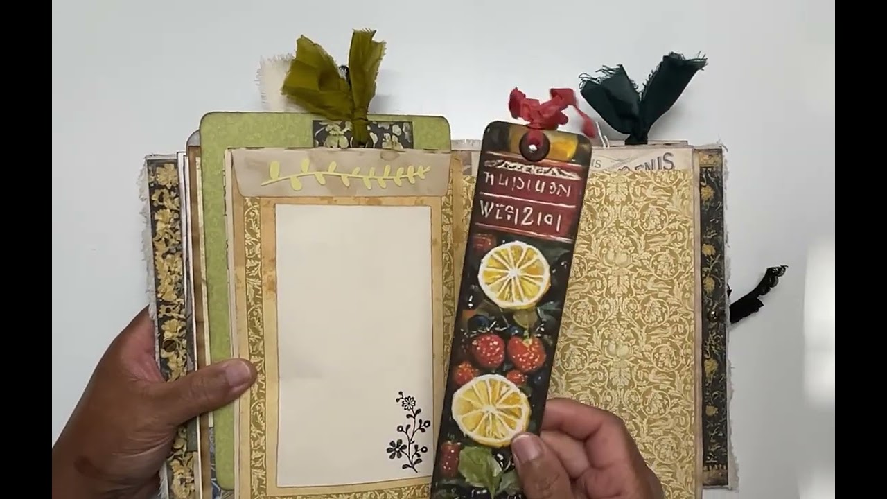 My latest journal with lemons as the theme.
