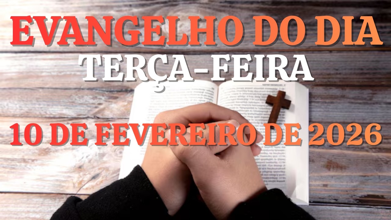 EVANGELHO DO DIA. TERÇA-FEIRA, 10 DE FEVEREIRO DE 2026. MARCOS 71-13 - O CULTO QUE RECEBO É VAZIO...