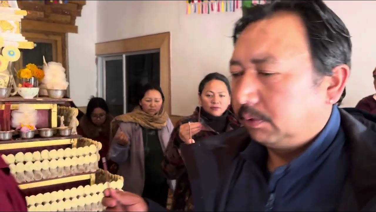 In loving memory: a tribute to parents and an effort to pay gratitude. #ladakh #memorialstupa #love 